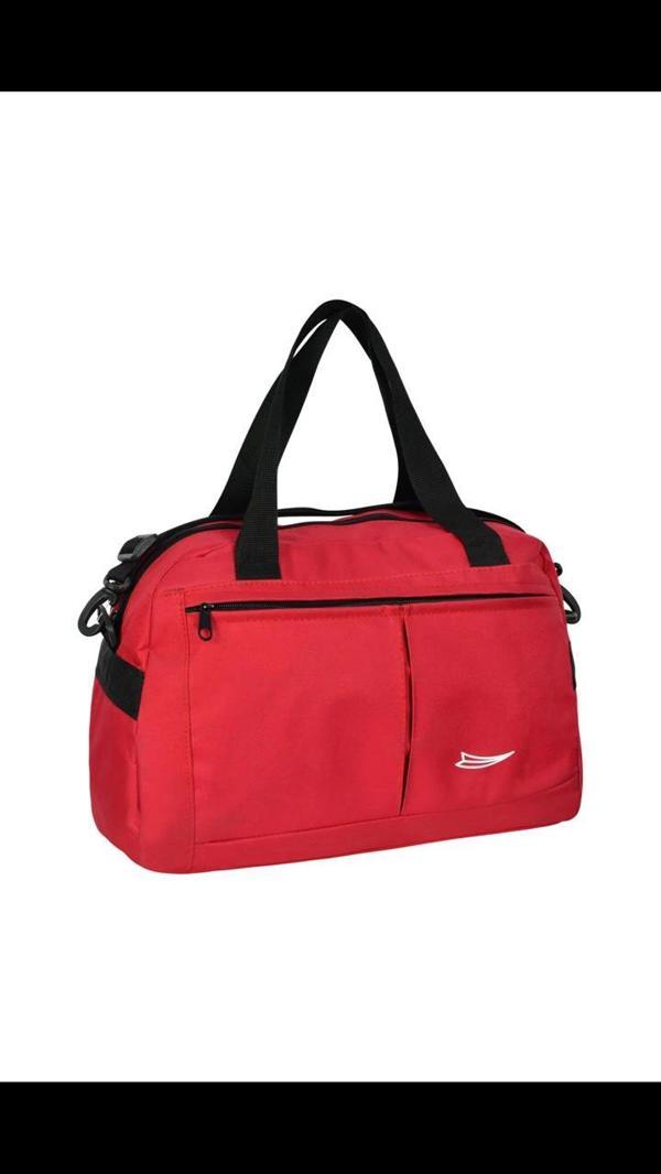 Fonksiyonlu Spor Çantası Orta Boy El Valizi Kırmızı - Image 1