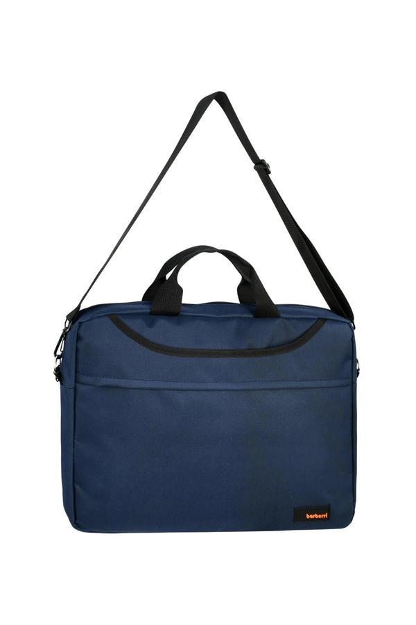 15.4 İnç Lüks Laptop Dizüstü Bilgisayar Çantası Mavi - Image 1