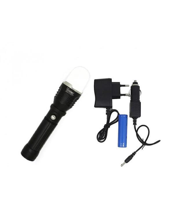 Flaşörlü Uzun Mesafeli Şarjlı Pilli Mıknatıslı El Feneri - Image 1