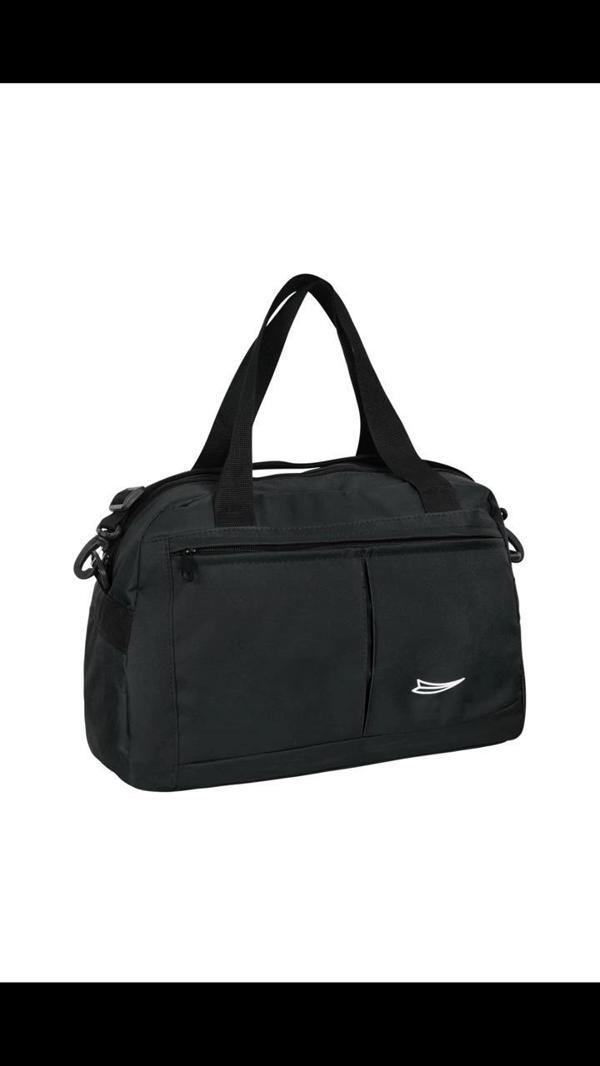 Fonksiyonlu Spor Çantası Orta Boy El Valizi Sıyah - Image 1
