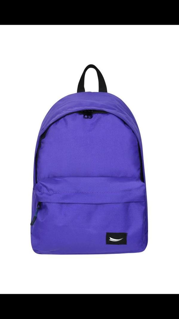 Spor Unisex Sırt Çantası Su Geçirmez Kumaş Mor - Image 1