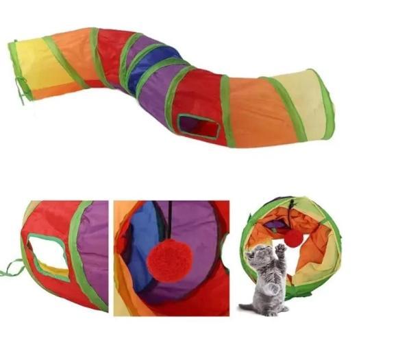 Kedi Oyun Tüneli 125 cm - Image 1
