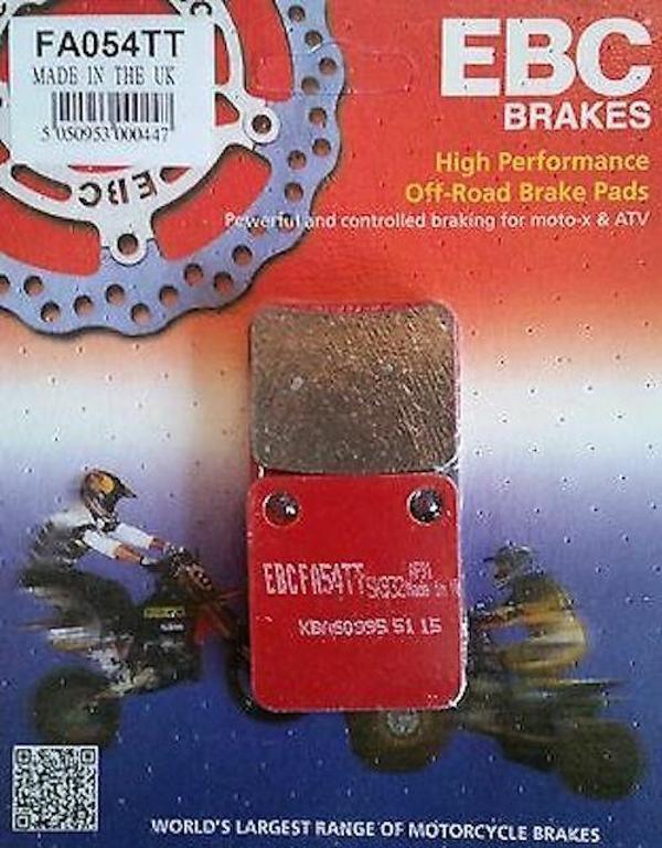 Ebc Fa054Tt 2014-2015 Kawasaki KLX 150 L Uyumlu Arka Fren Balatası Karbon Balata - Image 1