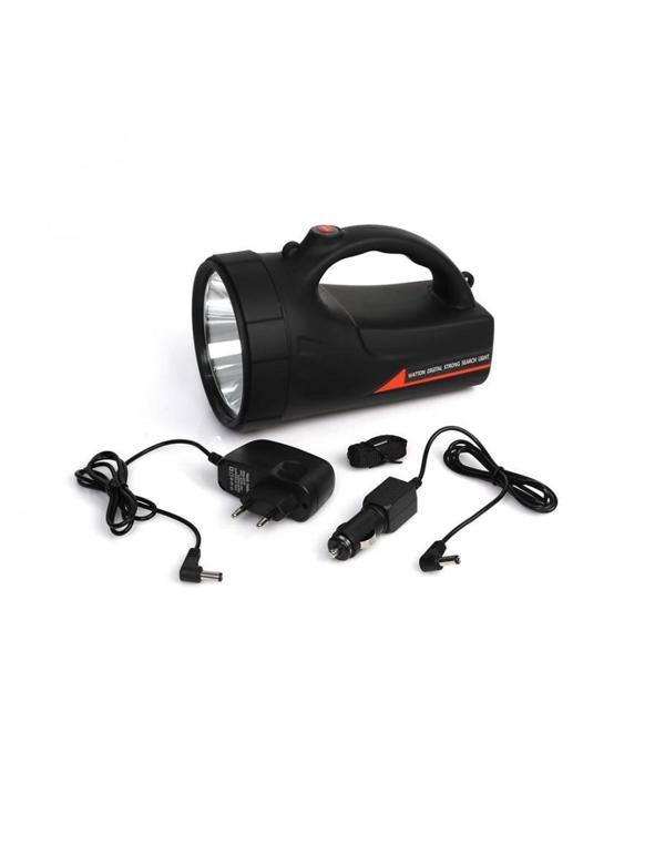 Şarjlı Güvenlik Avcı Dağcı Kamp Feneri Aydınlatma - Image 1