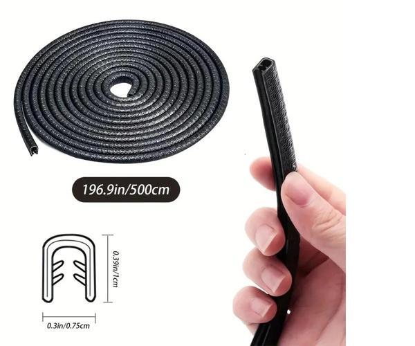 5 Metrelik Araba Kapı Kenar Koruma Şeridi Rulosu - Image 1