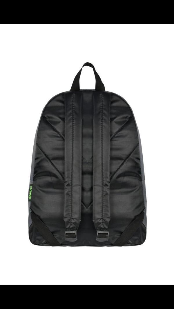 Spor Unisex Sırt Çantası Su Geçirmez Kumaş Siyah - Image 1