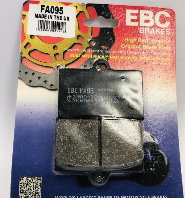 Ebc Fa095 1993-1999 Ducati Monster 600 Uyumlu Ön Fren Balatası Organik Balata - Image 1