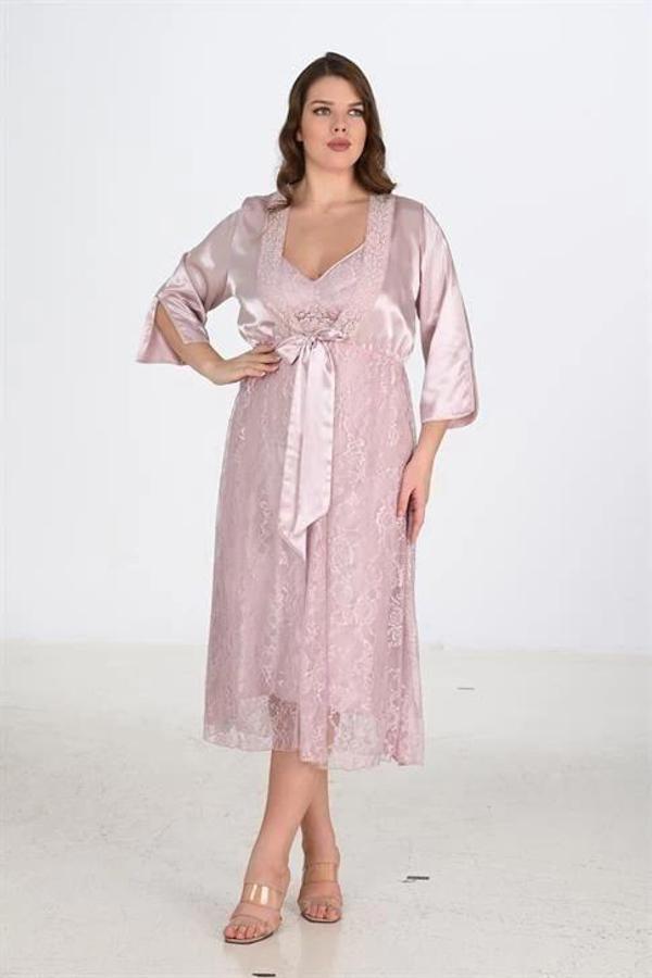 MDB MdbShop 2li Pudra Sabahlık Takımı Bigsize 6220 - Image 1