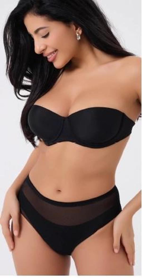 MDB Freshness 0025 Lazer Kesim Tül Yüksek Bel Bato Korse - Image 1