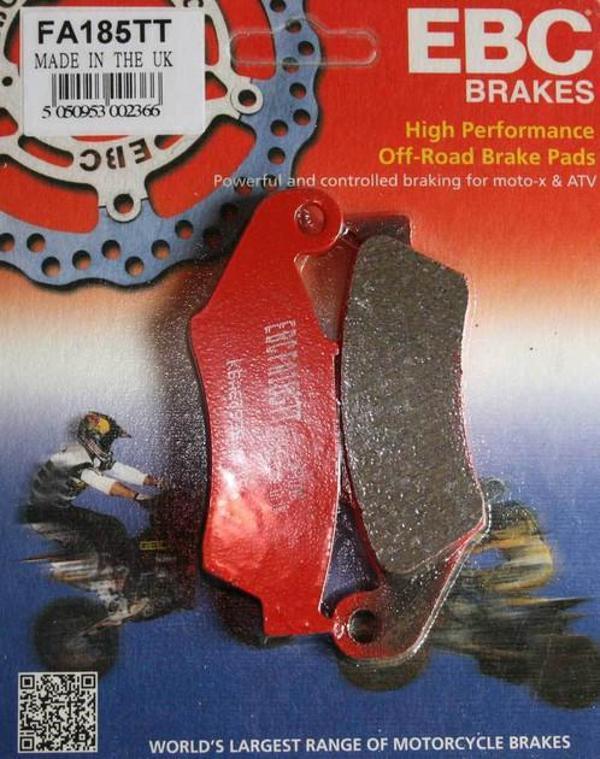 Yamaha Wr 250 R Ön Fren Balatası Ebc Fa185Tt Karbon Balata - Image 1