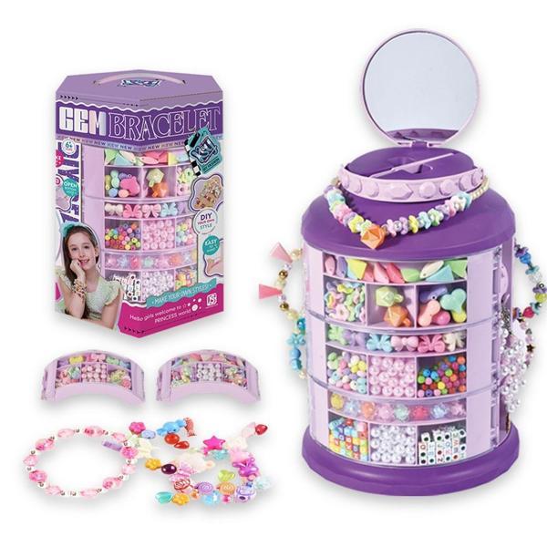 Boncuklu Takı Seti Çok Katmanlı Saklama Seti / KSY932 - Image 1