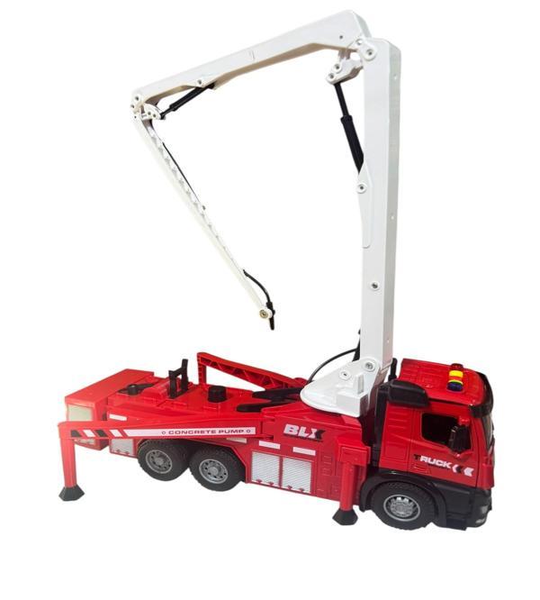 Sürtmeli Sesli Işıklı Su Atan İtfaiye Aracı 33 cm (Kapıları Açılır) - Image 1