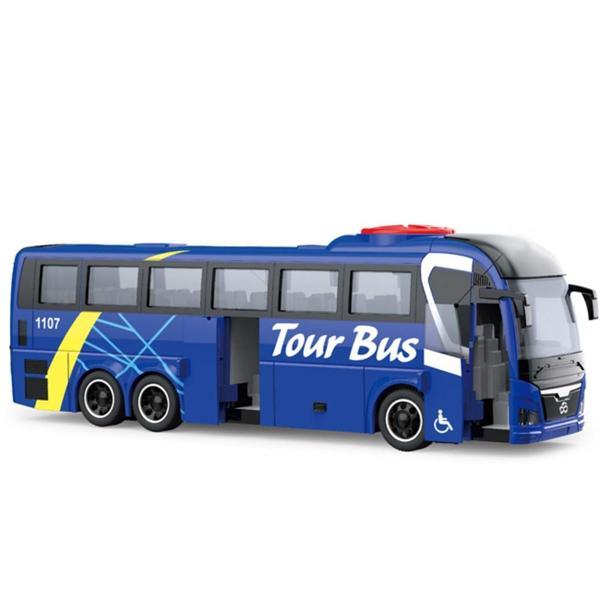 Oyuncak Sürtmeli Işıklı Sesli Üstten Yönlendirmeli Otobüs - Image 1