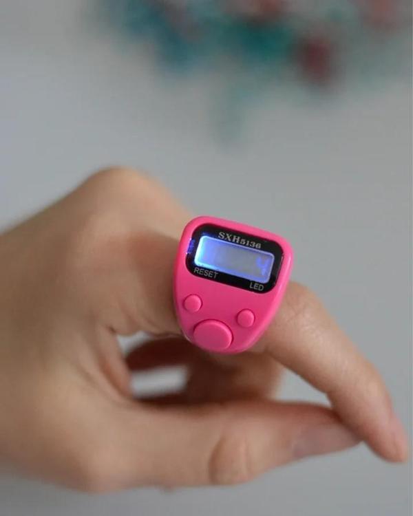 Mini Işıklı Zikirmatik Pembe - Image 1