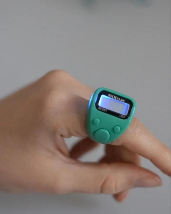 Mini Işıklı Zikirmatik Yeşil - Image 1