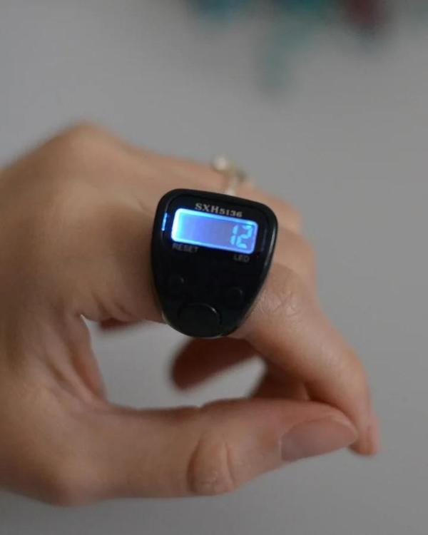 Mini Işıklı Zikirmatik Siyah - Image 1