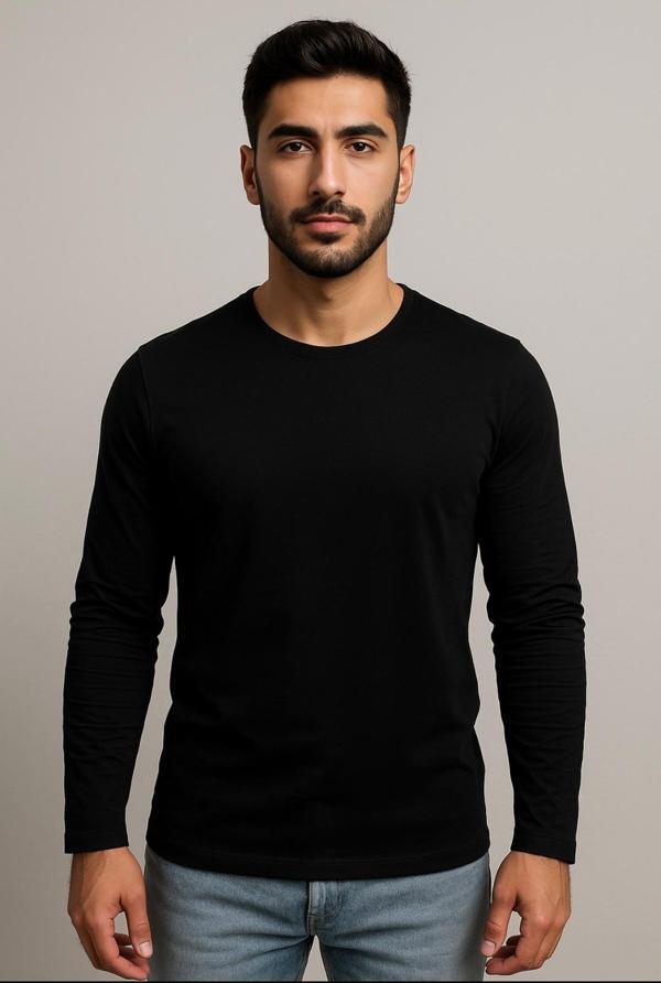 Erkek Uzun Kollu T-shirt-D240 - Image 1