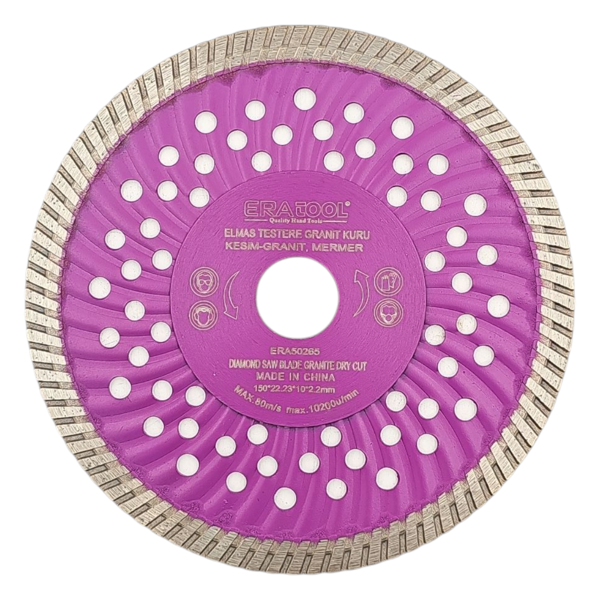 Fixonic Eratool ERA50265 150mm Elmas Testere Kuru Granit Kesim  - Image 1