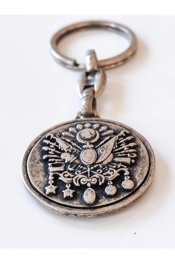 Osmanlı Tuğralı Metal Anahtarlık - Image 1
