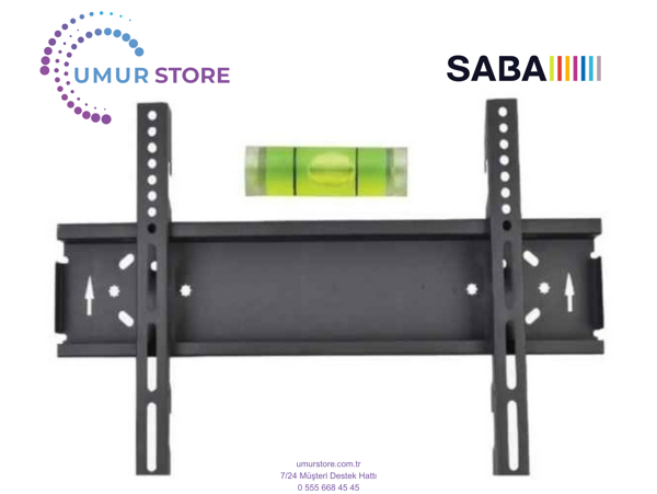 Saba Sb50351 50" Uydu Alıcılı 4k Ultra Hd Android Smart 42”- 75” inç Lcd Led Ekran Tv Sabit Askı Apa - Image 1
