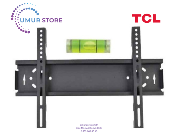 TCL 55T8C 55" Uydu Alıcılı 4K Ultra HD Smart QLED Google 42”- 75” inç Lcd Led Ekran Tv Sabit Askı Ap - Image 1