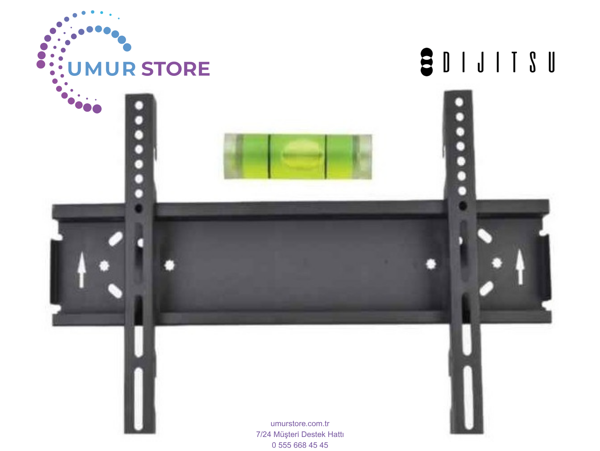 Dijitsu 42Ds9000 42" FHD Android Smart 42”- 75” inç Lcd Led Ekran Tv Sabit Askı Aparatı - Image 1