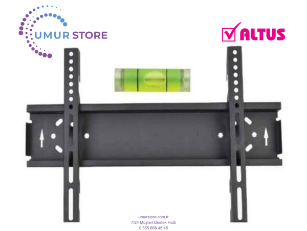 Altus Al50 Uhd 9823 Google 50” Ultra Hd 4K 42”- 75” inç Lcd Led Ekran Tv Sabit Askı Aparatı - Image 1