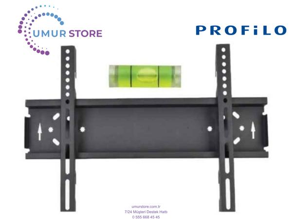 Profilo 43pa515esg 43” Smart Android Gri 42”- 75” inç Lcd Led Ekran Tv Sabit Askı Aparatı - Image 1