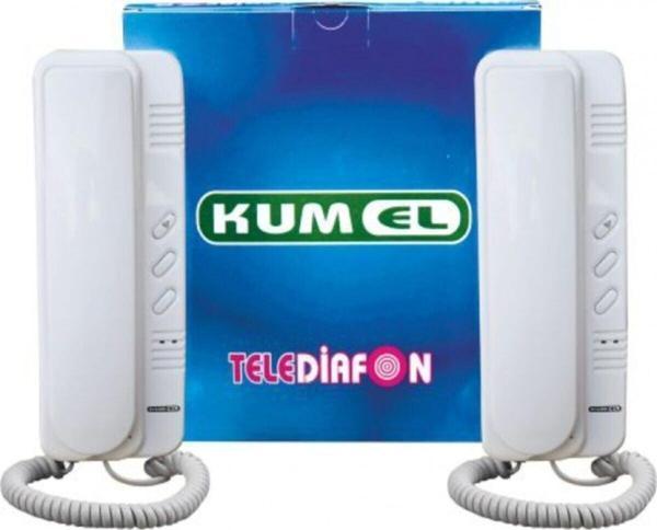 Kumel Telediafon 2'li set Adaptörlü Asansör Viparac Ambulans  - Image 1