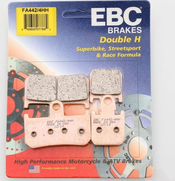 2007-2014 Yamaha Yzf R1 Ön Fren Balatası Ebc Fa442-4Hh Sinterli B - Image 1