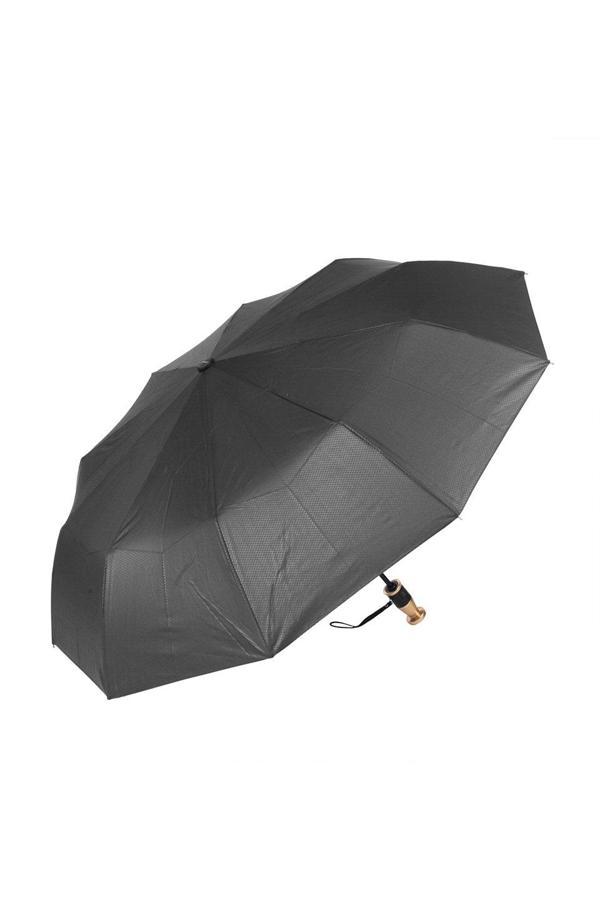 Marlux Siyah Desenli Rolls Royce Gold Saplı Ultra Lüks Premium Şemsiye  M21MAR1021R003 - Image 1