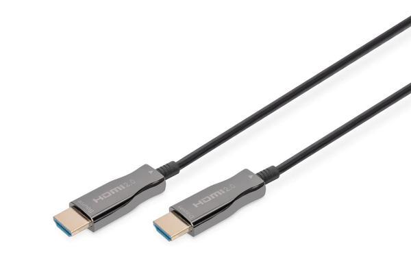 Digitus 30 Metre 4K Fiber HDMI Kablo – Sıkıştırmasız Görüntü Aktarımı (AOC) - Image 1