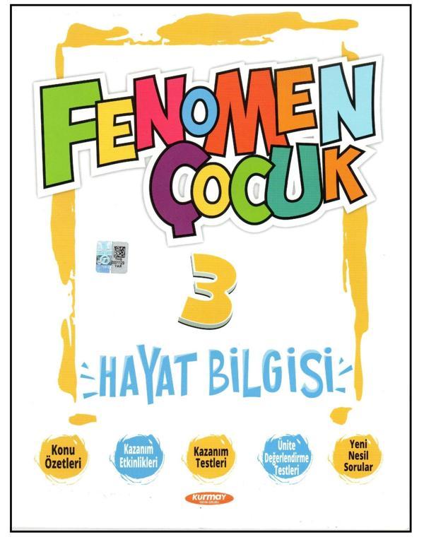 Fenomen Çocuk 3.Sınıf Hayat Bilgisi - Fenomen Yayıncılık - Image 1