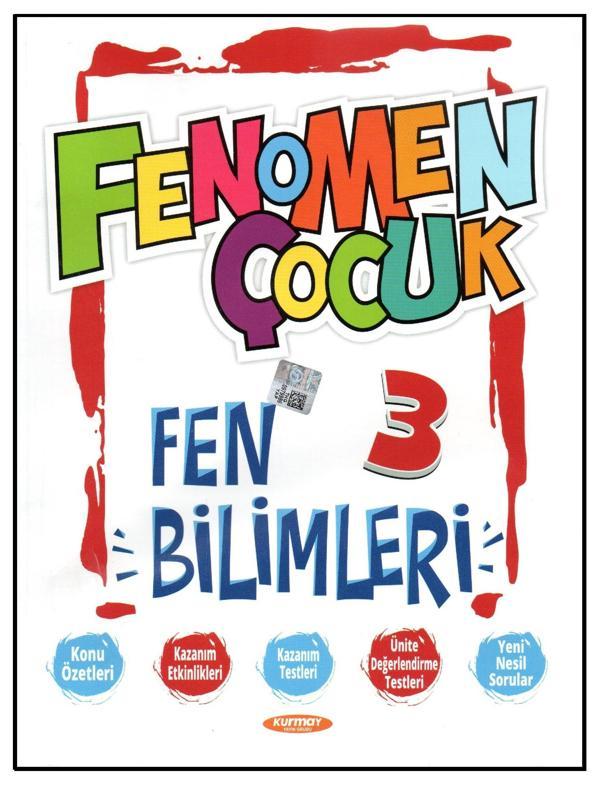 Fenomen Çocuk 3.Sınıf Fen Bilimleri - Fenomen Yayıncılık - Image 1