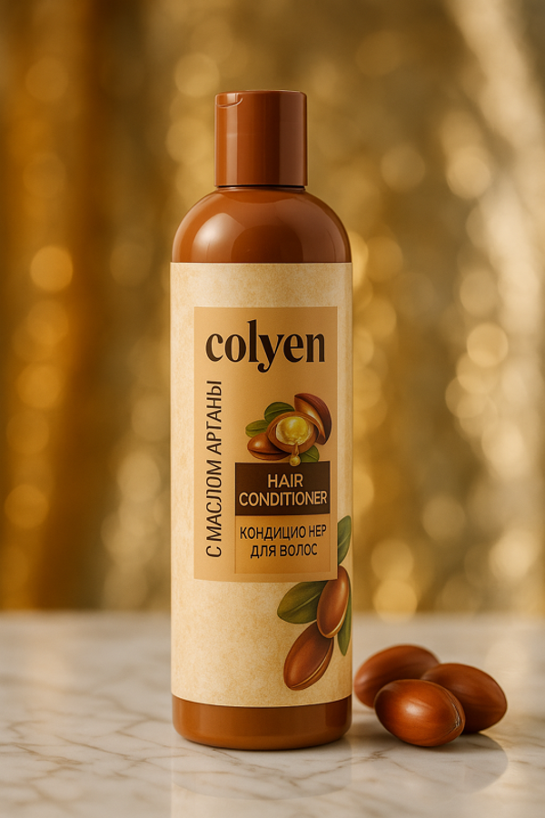 Colyen Argan Yağı İçeren Nemlendirici Saç Kremi 600 ml - Image 1