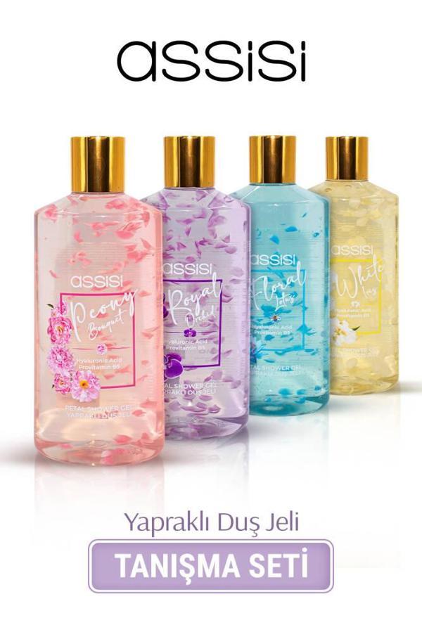 Assisi Hyaluronic Acid & Provitamin B5 Nemlendirici Yapraklı Duş Jeli 500 ml - Tanışma Paketi - Image 1