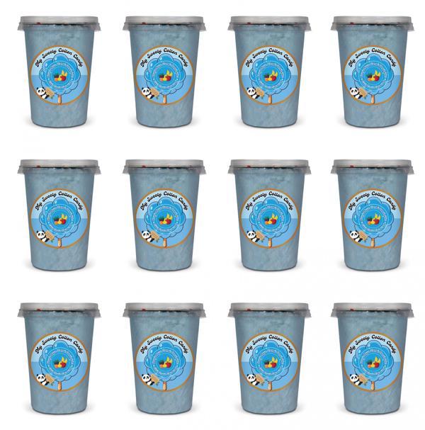 TUTTİ FRUTTİ AROMALI 12'Lİ GURME PAMUK ŞEKERLER - Image 1