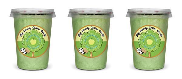 ELMA AROMALI 3'LÜ GURME PAMUK ŞEKERLER - Image 1