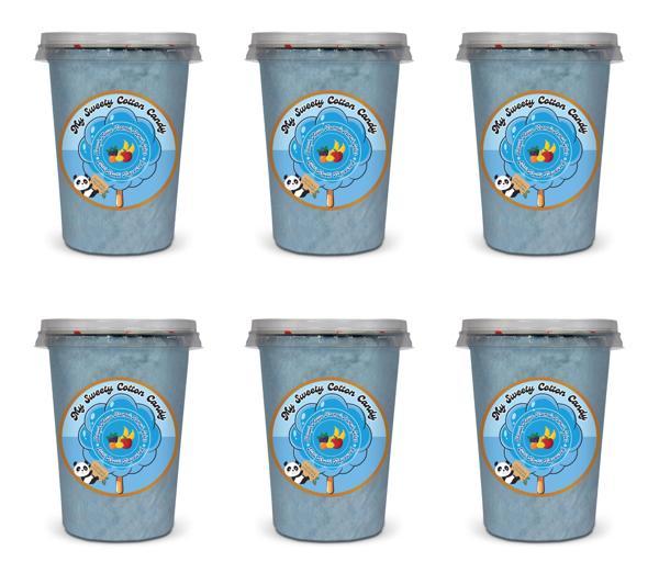 TUTTİ FRUTTİ AROMALI 6'LI GURME PAMUK ŞEKERLER - Image 1