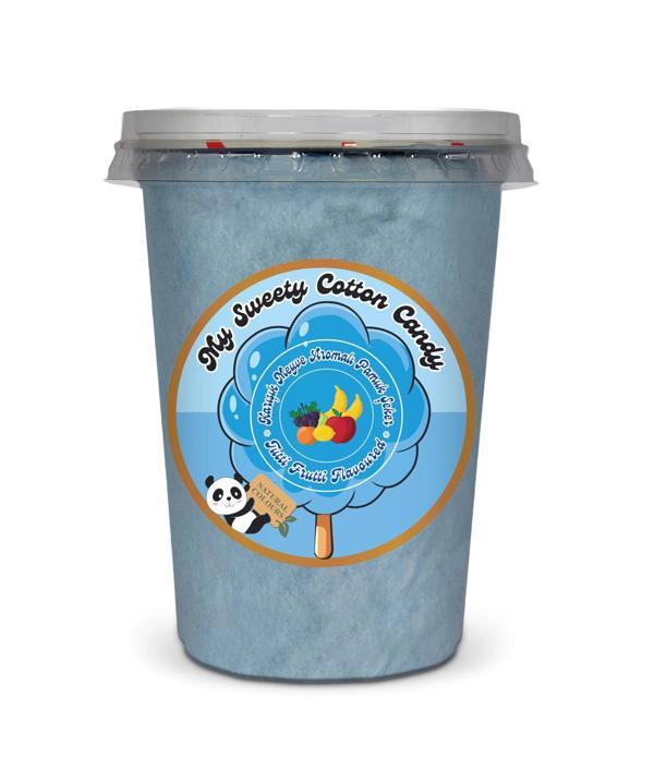 TUTTİ FRUTTİ AROMALI GURME PAMUK ŞEKER - Image 1