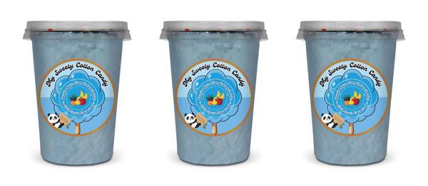 TUTTİ FRUTTİ AROMALI 3'LÜ GURME PAMUK ŞEKERLER - Image 1
