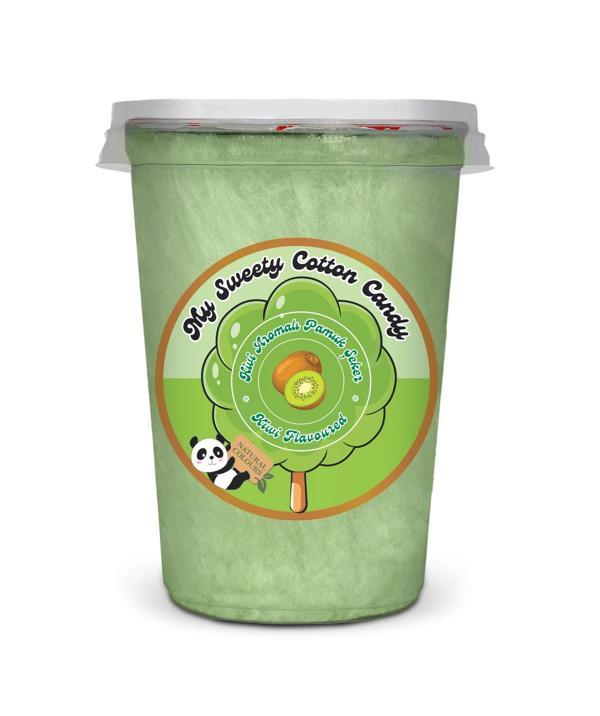 KİVİ AROMALI GURME PAMUK ŞEKER - Image 1