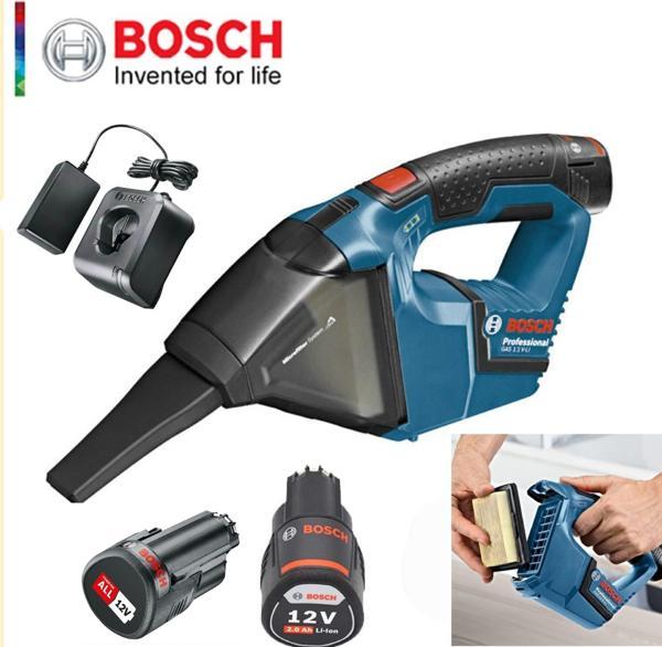 BOSCH GAS 12 V ÇİFT Bataryalı  ŞARJLI El-Araç Süpürgesi - Image 1