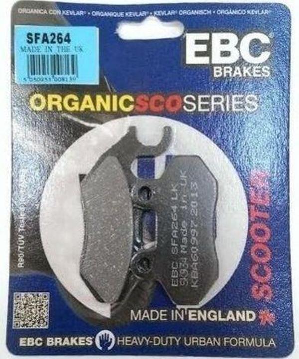 Sym Fiddle Iıı 200I Ön Fren Balatası Ebc Sfa264 Balata - Image 1