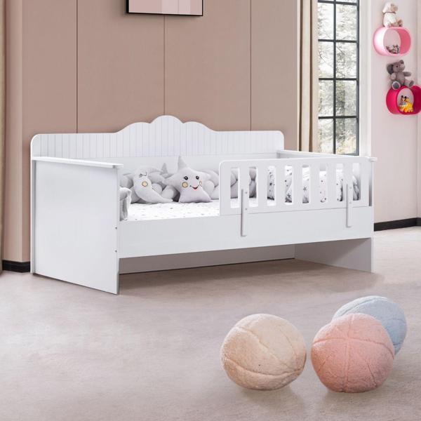 Karyola, Flower Montessori Karyola - Beyaz - Image 1