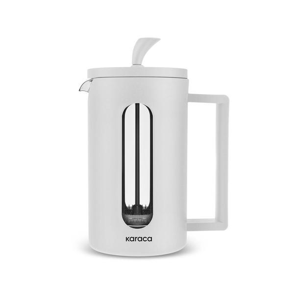 Karaca Leya French Press 600 ml Beyaz - Image 1