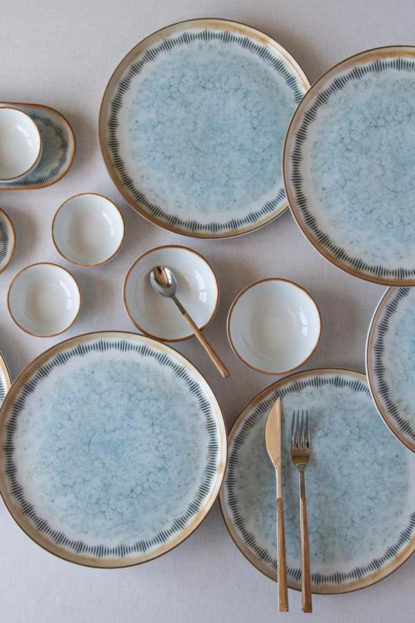 Kütahya Moderna 14 Parça 6 Kişilik Kahvaltı Takımı Seahorse - Image 1