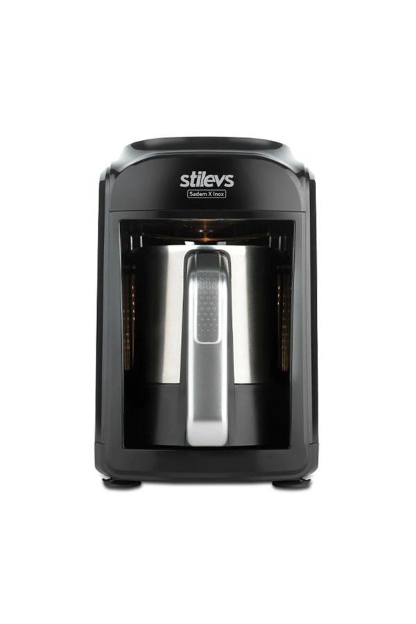 Stilevs SIH31210 Sadem Otomatik Türk Kahve Makinası Siyah - Gümüş - Image 1