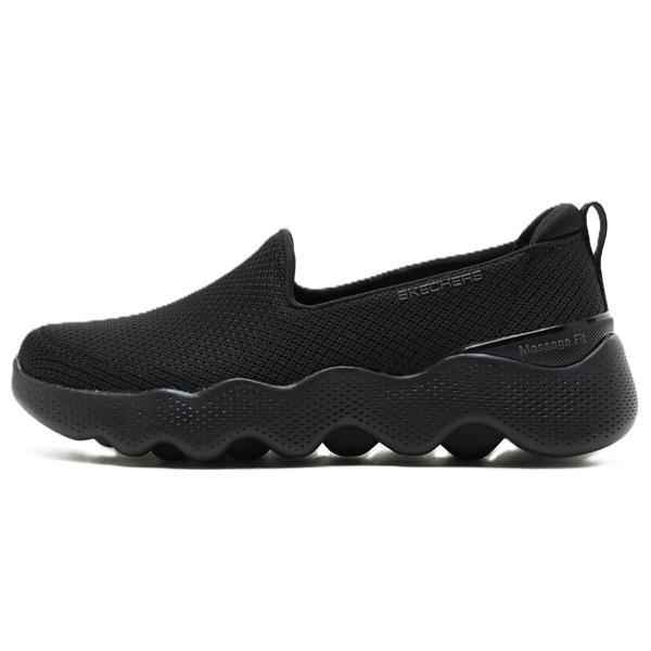 Skechers Go Walk Massage Fit-Seascape Womens Walking Shoes Masaj Tabanlı Bağcıksız Kadın Yürüyüş Ayakkabısı Siyah  - Image 1