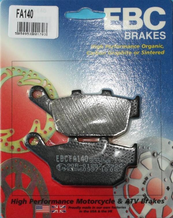 Triumph Tiger 800 Xrx Arka Fren Balatası Ebc Fa140 Balata - Image 1